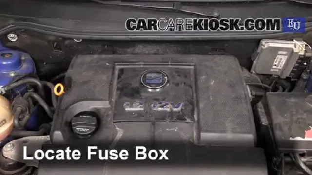 2002 SEAT Ibiza Stella 1.2L 3 Cyl. Fusible (moteur) Remplacement